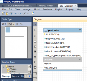 database schema